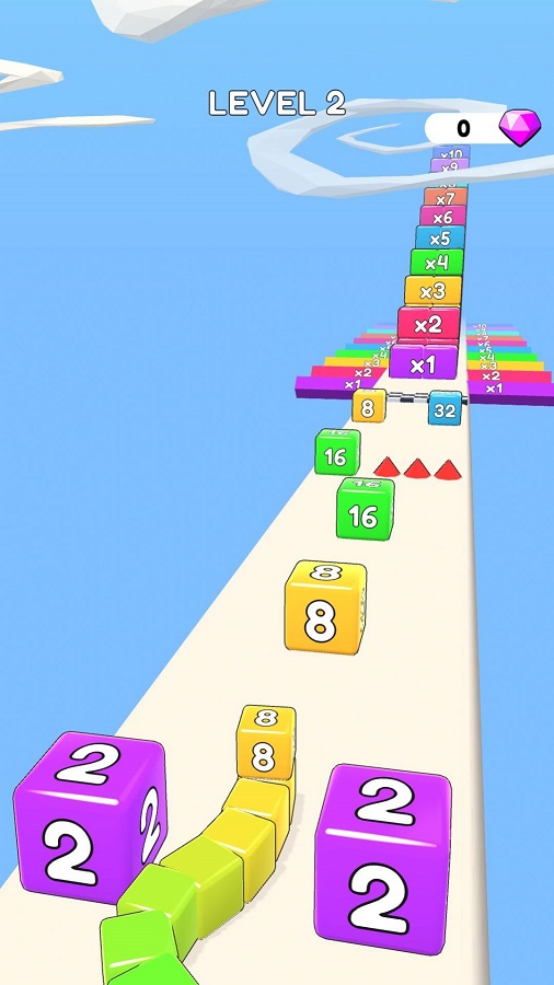Cube Run 2048截图1