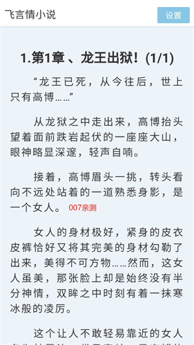 飞言情小说截图3