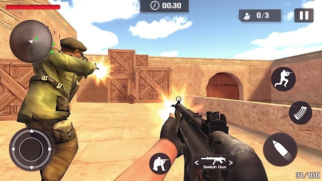 反恐枪炮游戏(counter terrorism shoot)截图3