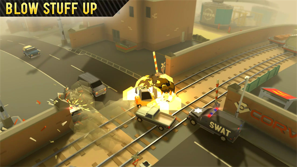 鲁莽大逃亡2手游(Getaway 2)截图2