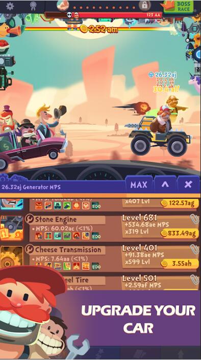 点击赛车快跑Clicker Racing截图2