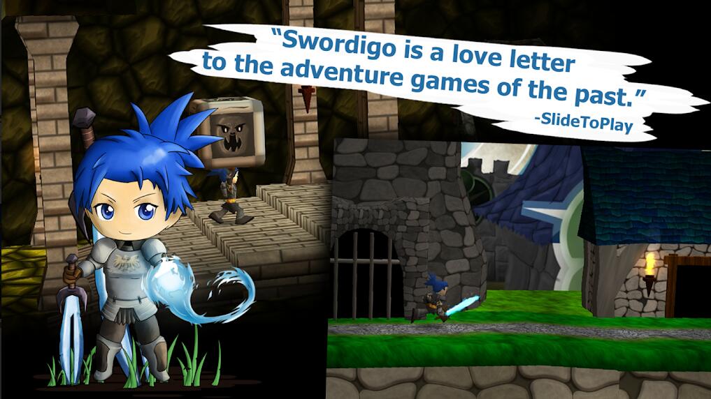 精灵少年王Swordigo截图1