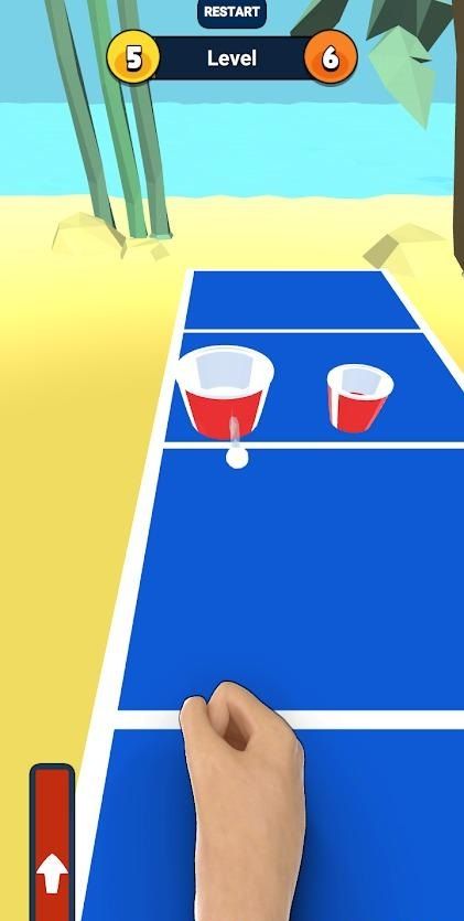 乒乓球弹入水杯截图2