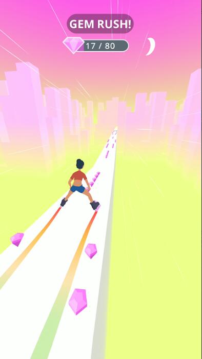 天空溜冰3DSky Roller截图2