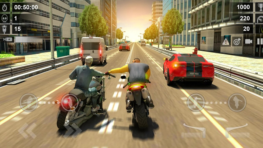 路霸3D冲撞赛车截图1