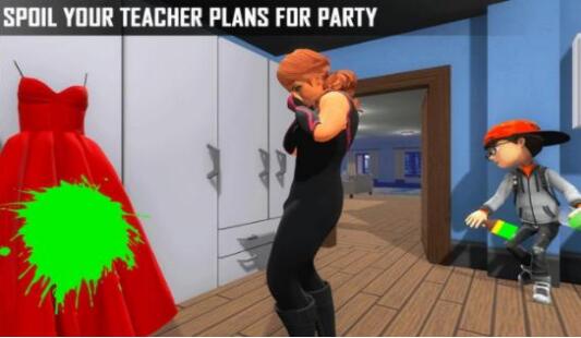 整蛊老师3DScary Evil Teacher 3D截图1
