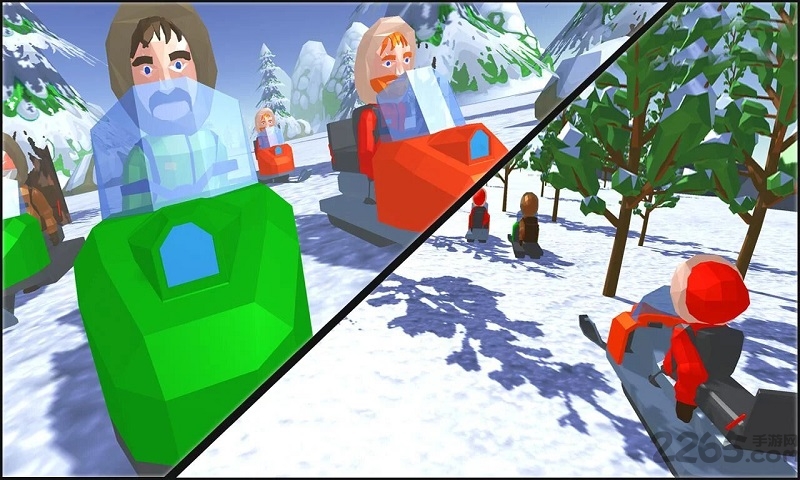 极限雪地赛车骑手内购破解版截图1
