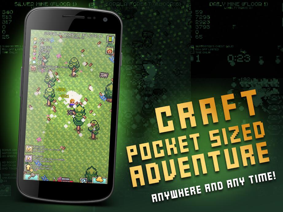 闲置的口袋工匠Idle Pocket Crafter截图1