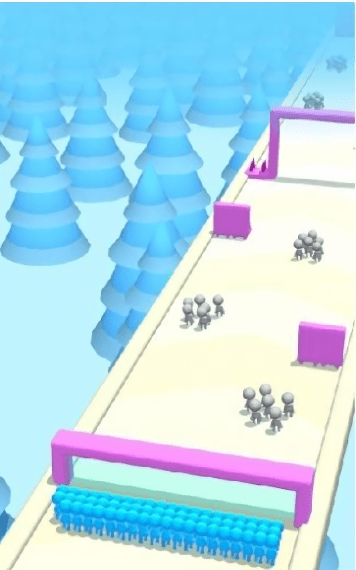叠罗汉冲刺游戏(crowd shift)截图1