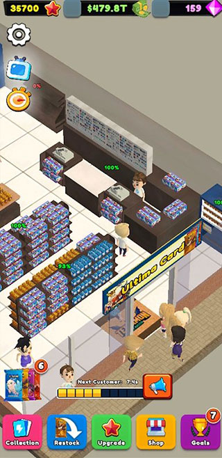 闲置卡牌店大亨截图2
