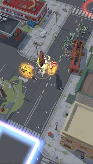用玻璃烧僵尸Burning Glass Burn Zombie截图1