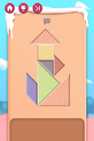 宝宝爱拼七巧板游戏截图2