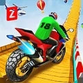 登山极限摩托挑战2：卡通风格的摩托车驾驶模拟游戏