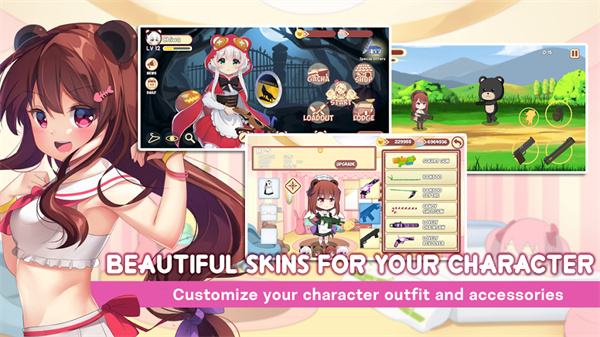 熊猫弹夹黑熊小偷最新版下载:解锁独特美少女角色,体验沉浸式的角色扮演游戏