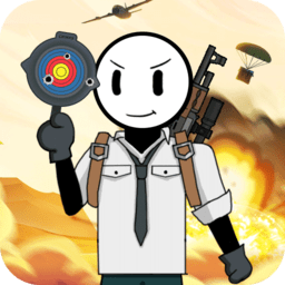 火柴人火线吃鸡游戏下载 - 紧张枪战射击动作游戏