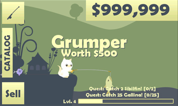 小猫钓鱼汉化版官方版下载 - 休闲益智游戏