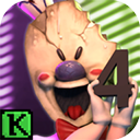 恐怖冰淇淋4下载无广告版：暗夜逃亡冒险解谜游戏