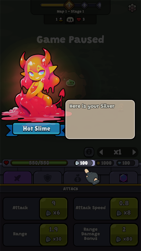 史莱姆战斗最新版(Slime Battle)游戏下载