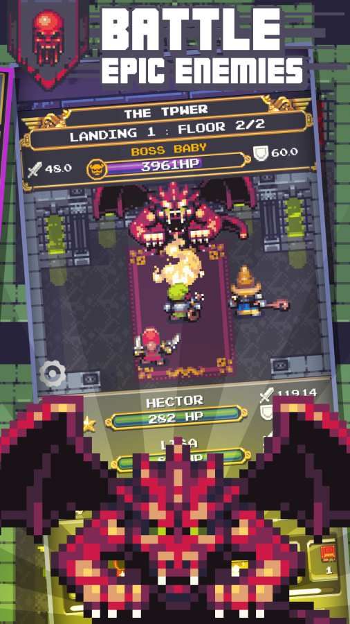 像素地下城迷宫探险游戏下载——最新版本的像素画风动作射击游戏