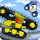 疯狂车吃车3地下逃亡内购版下载:体验横版赛车驾驶乐趣